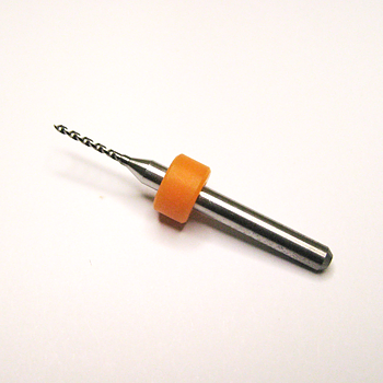 Miniborr 1,0 mm av volframstål (orange)