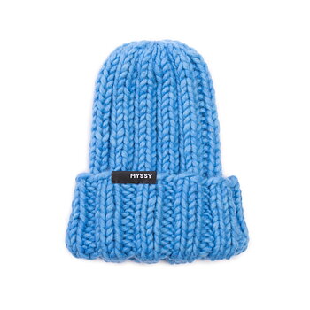 Muffi handstickad beanie,  100% hållbar ull från Myssyfarmi,  it´s not cool, it´s warm!