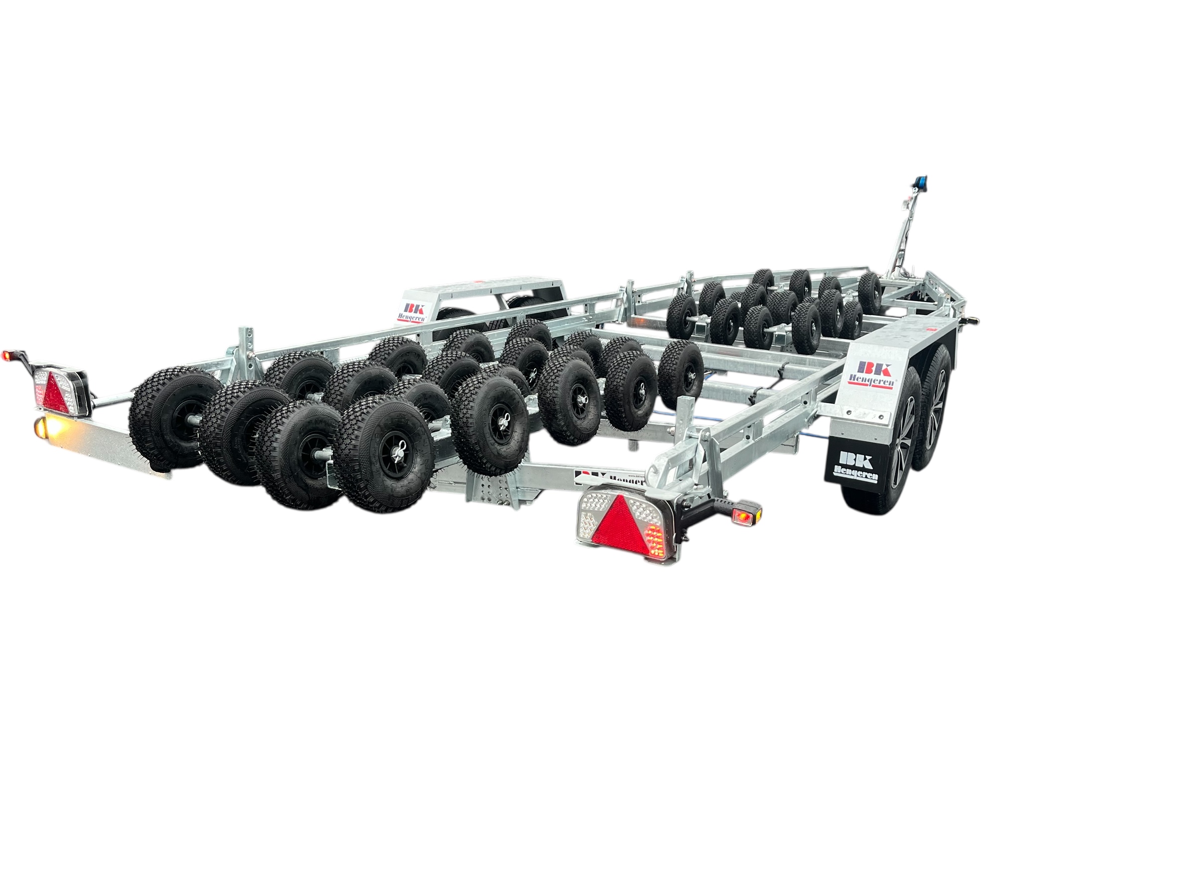 Båttrailer BK P 3526B PRO  med  alufälgar - 7