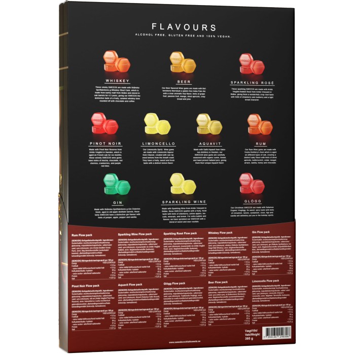 Sweeds Cocktail Sweets - Christmas Calendar 2025 - 2