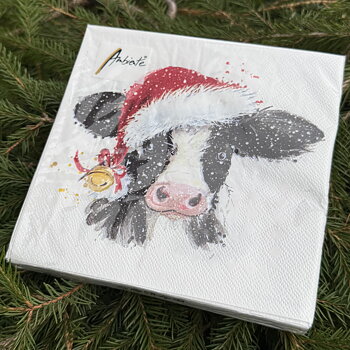 Servett - Christmas cow bell