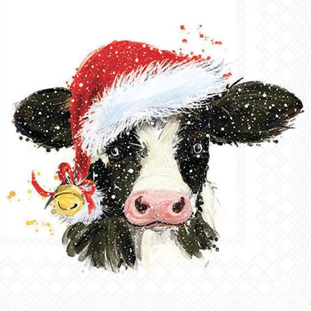 Servett - Christmas cow bell - 2