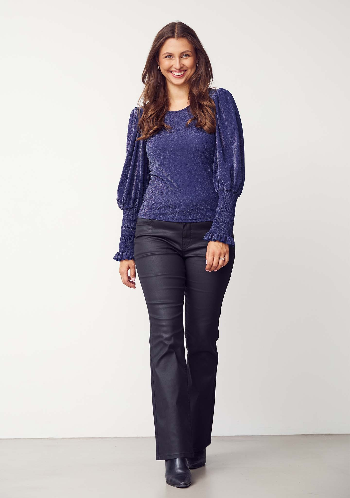 Barbel Blouse - Blue / Silver - Isay - 4