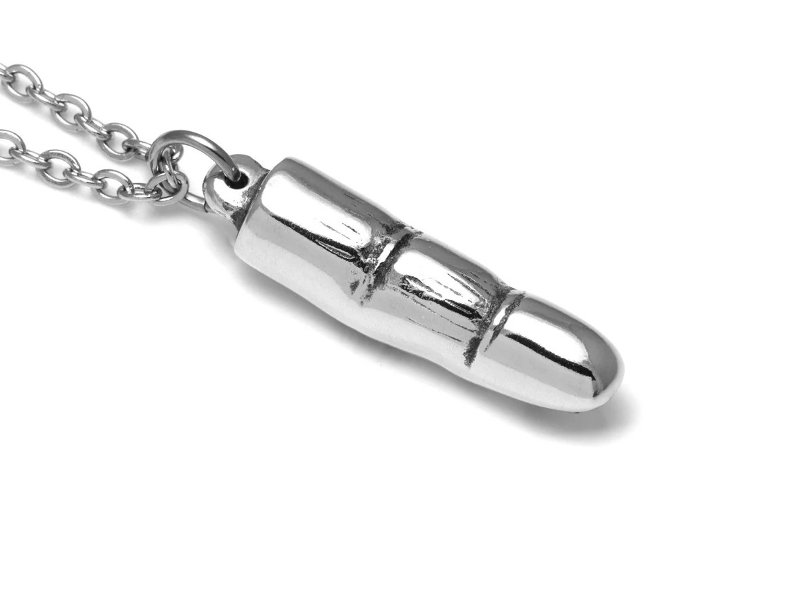 Finger Halsband, Handgjort Anatomi Smycke - 2