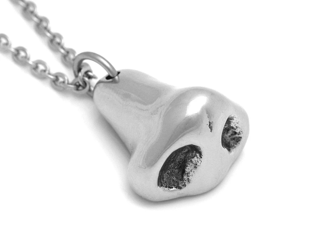 Näsa Halsband, Handgjort Anatomi Smycke