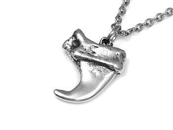 Litet Lodjursklo Halsband, Handgjort Djur Smycke