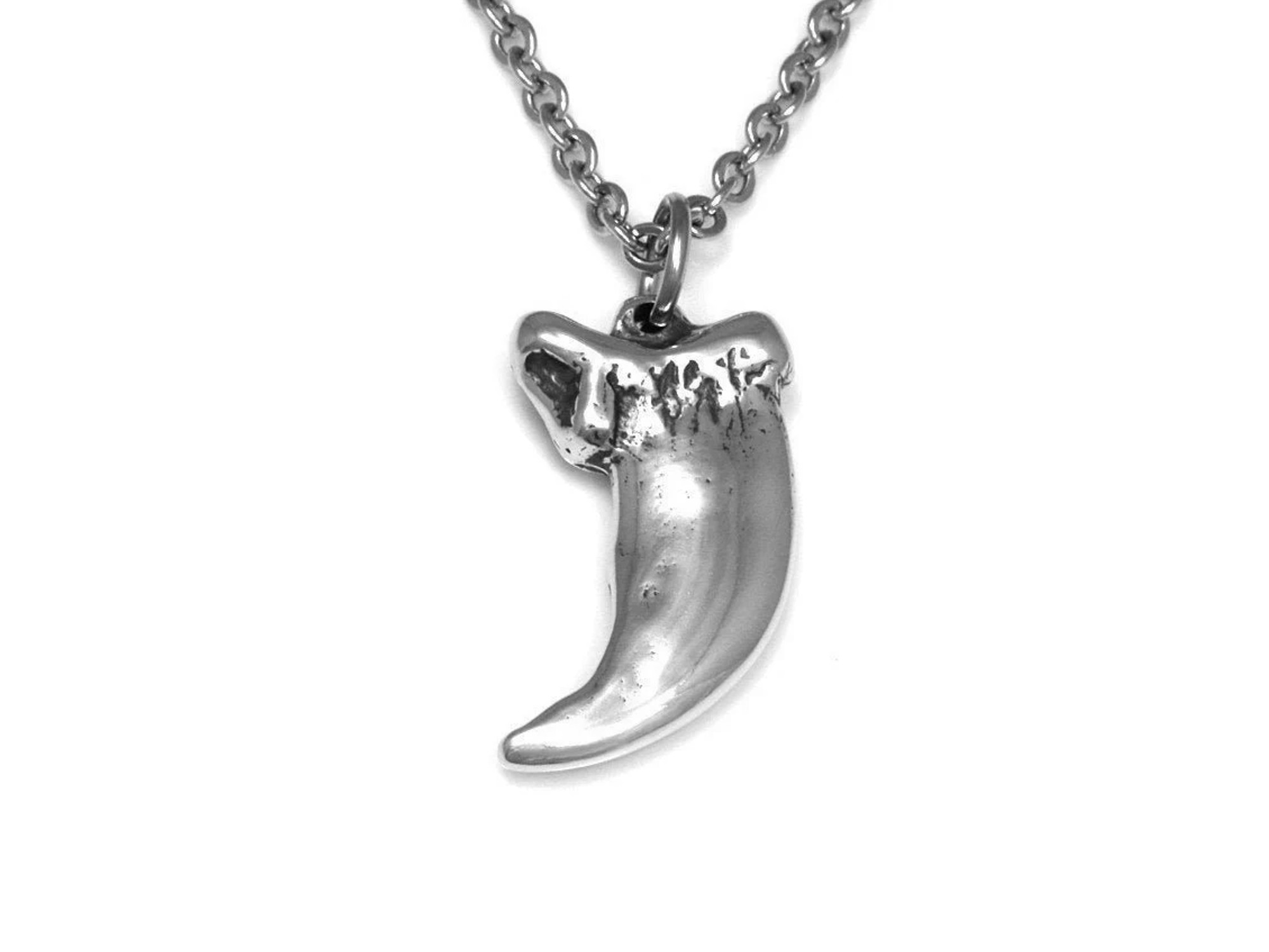 Litet Vargklo Halsband, Handgjort Djur Smycke