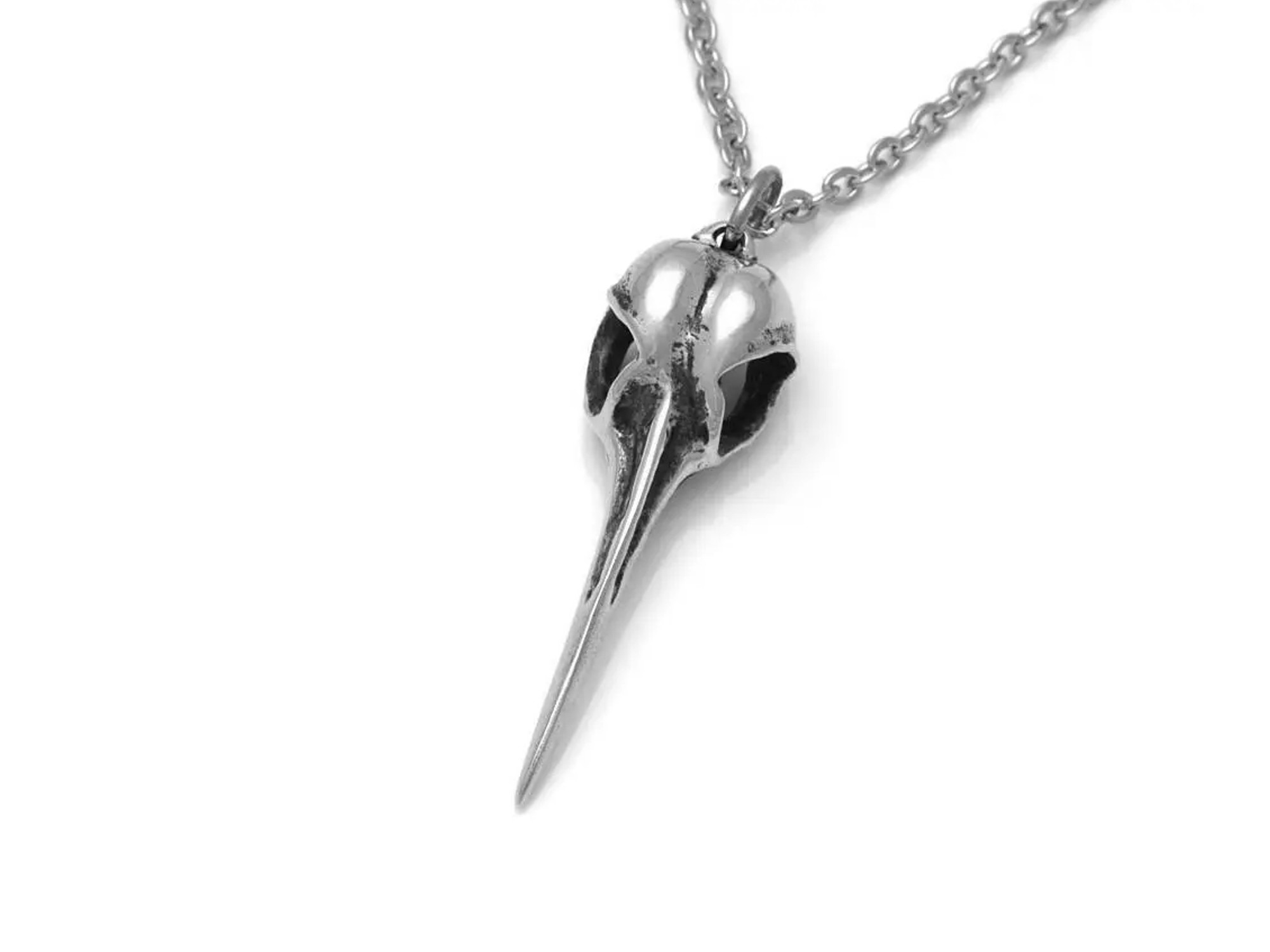Kolibriskalle Halsband, Handgjort Fågelskalle Smycke - 2