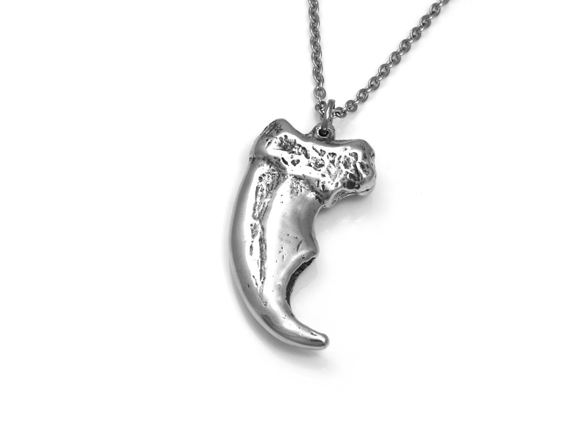 Isbjörnsklo Halsband, Handgjort Björn Smycke - 2