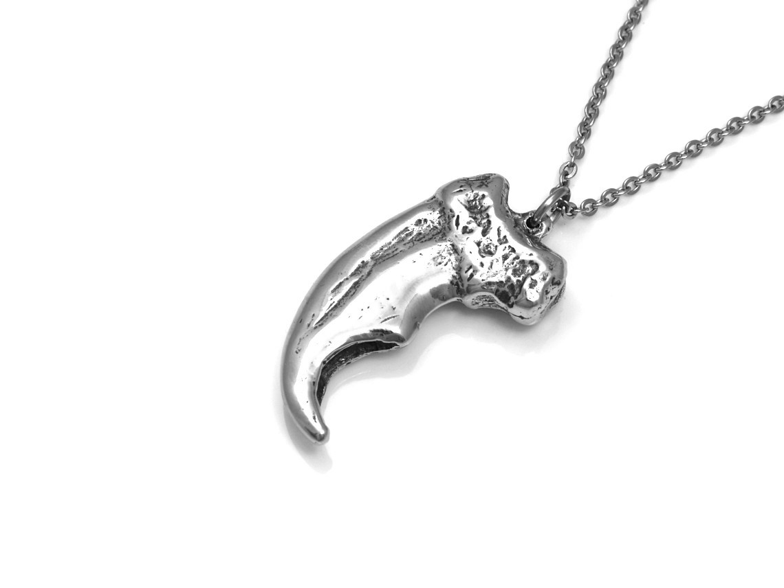 Isbjörnsklo Halsband, Handgjort Björn Smycke - 3