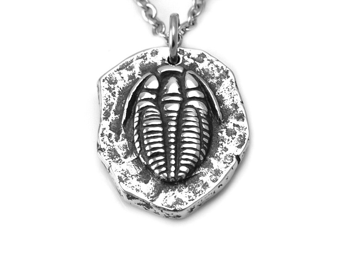 Trilobit Halsband, Handgjort Fossil Smycke - 3