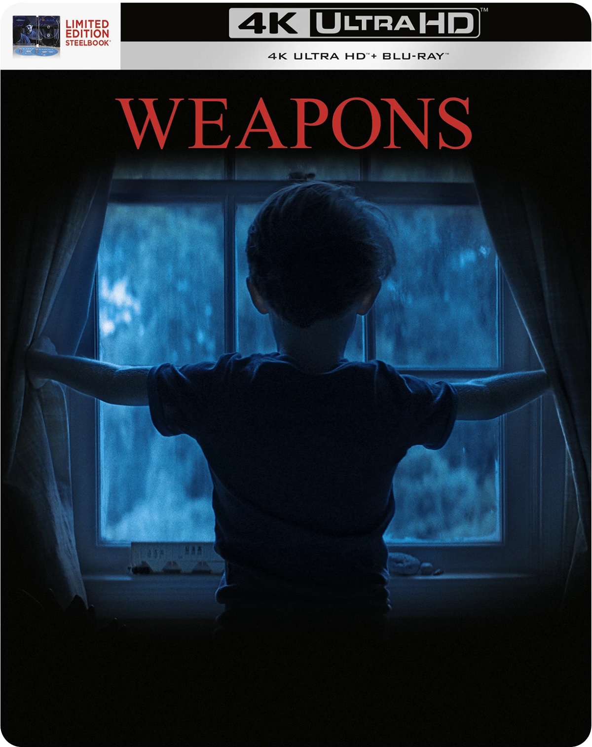 Weapons (Limited Edition Steelbook) (4K Ultra HD + Blu-ray)