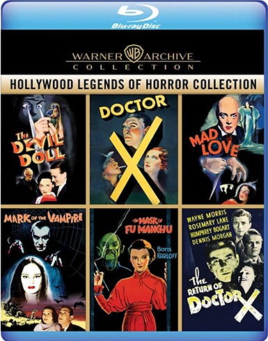 Hollywood Legends Of Horror Collection (BLU-RAY)