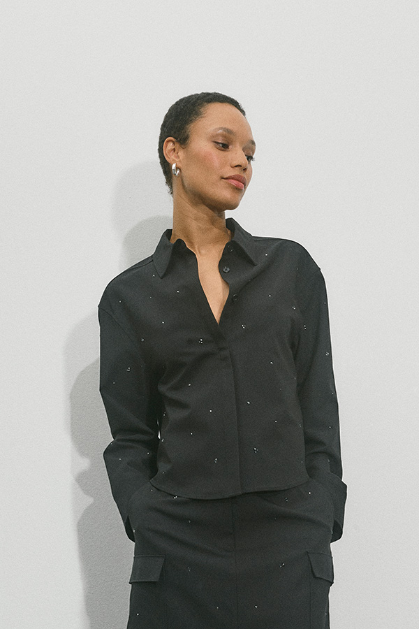 MMRie Geri Shirt Black - 3