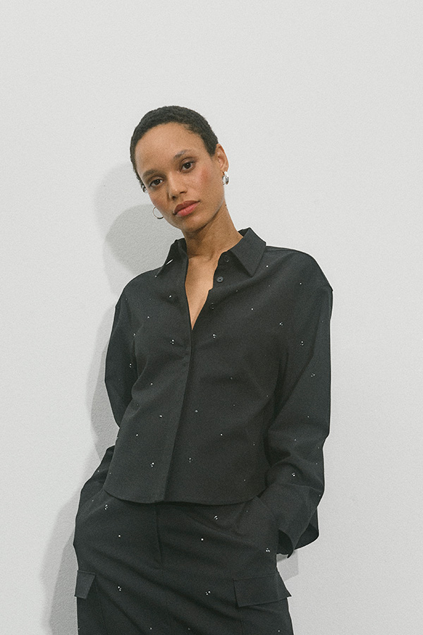 MMRie Geri Shirt Black - 7