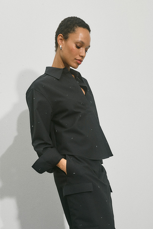 MMRie Geri Shirt Black - 5