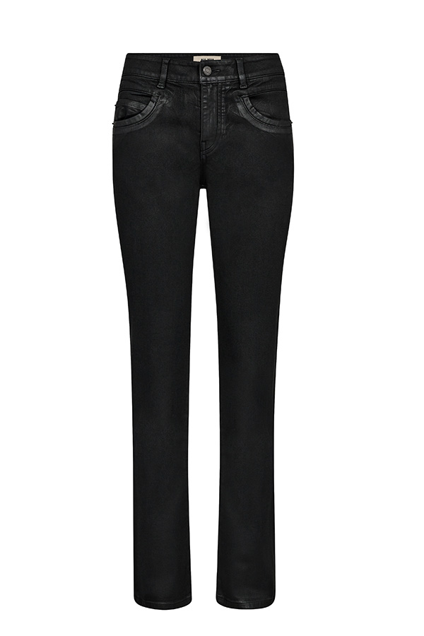 MMCarla Naomi Coated Pant Black Regular