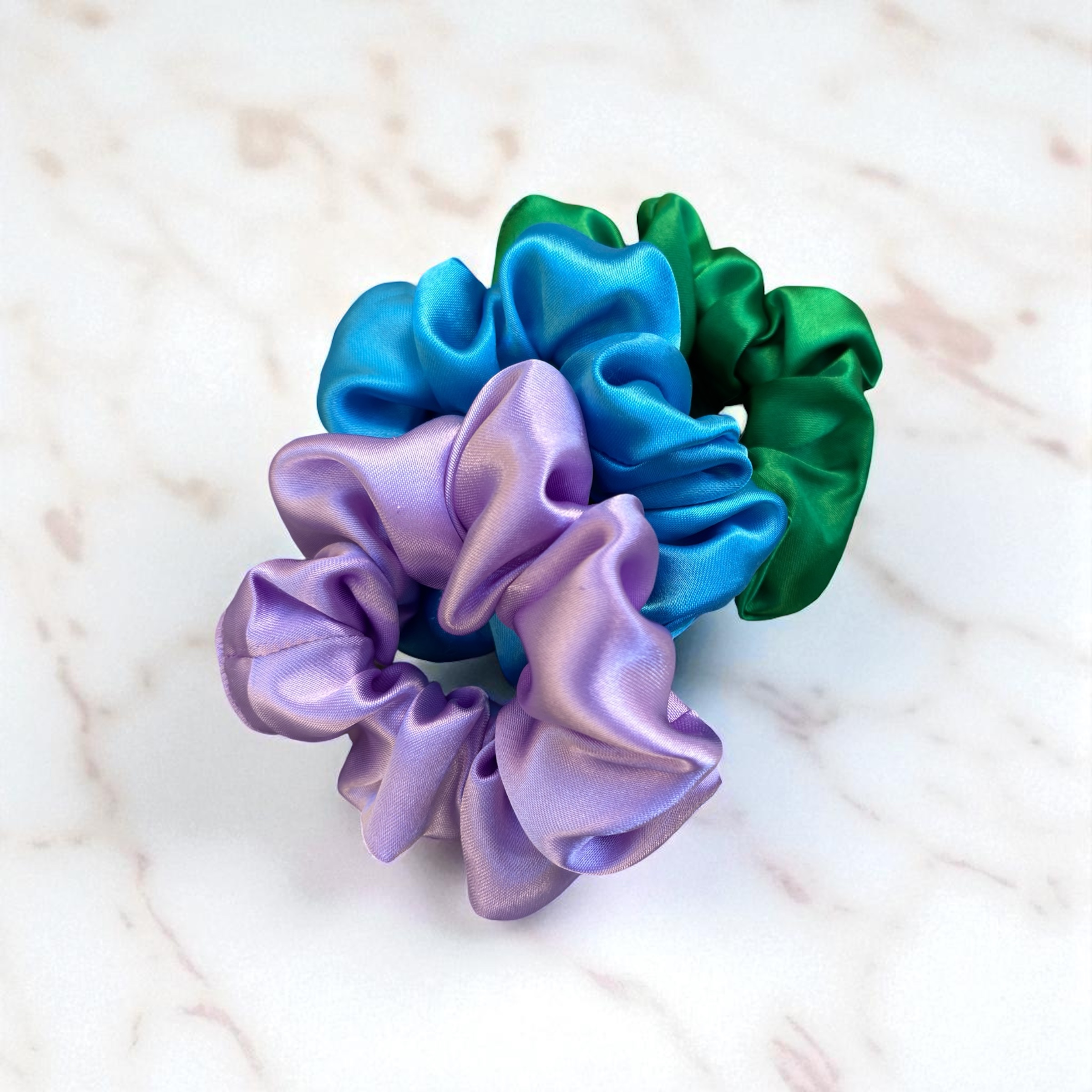 Scrunchie no-waste gräsgrön - 4