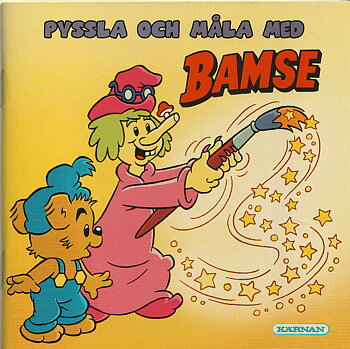 Egmont minibok, Pyssla och måla med Bamse