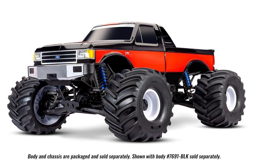 Traxxas X-Maxx MT 8S 4WD Brushless TQi TSM (utan Kaross) - 2