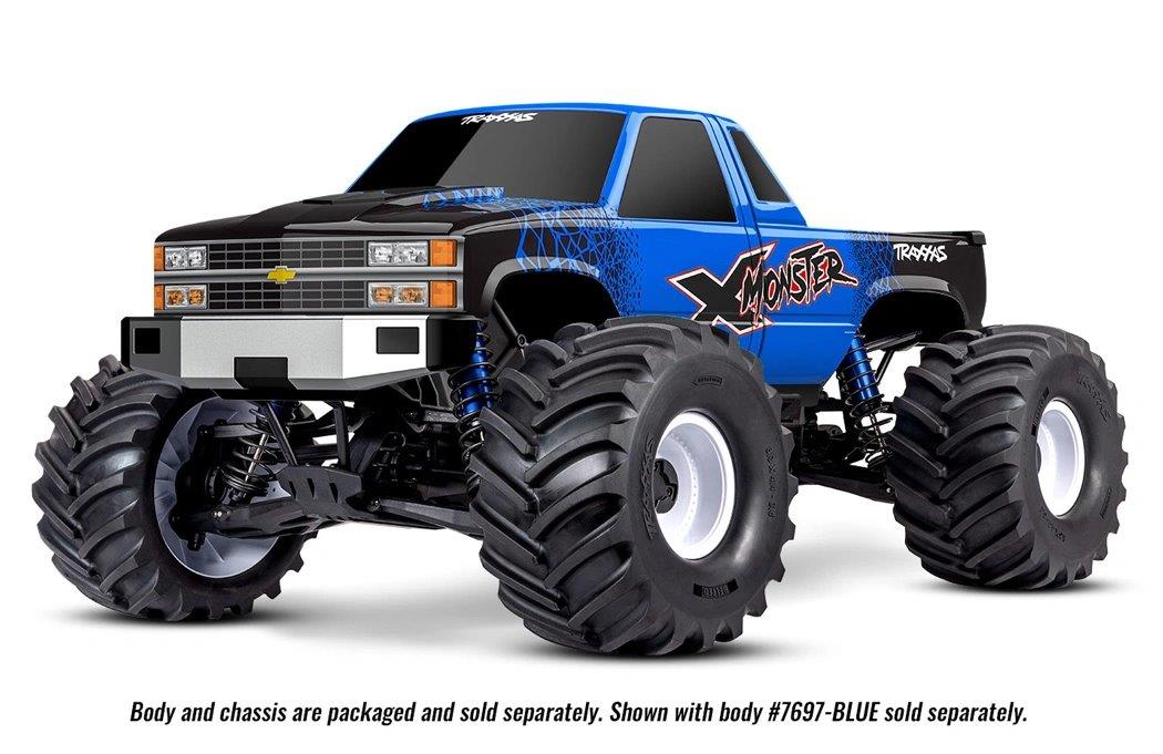 Traxxas X-Maxx MT 8S 4WD Brushless TQi TSM (utan Kaross) - 3