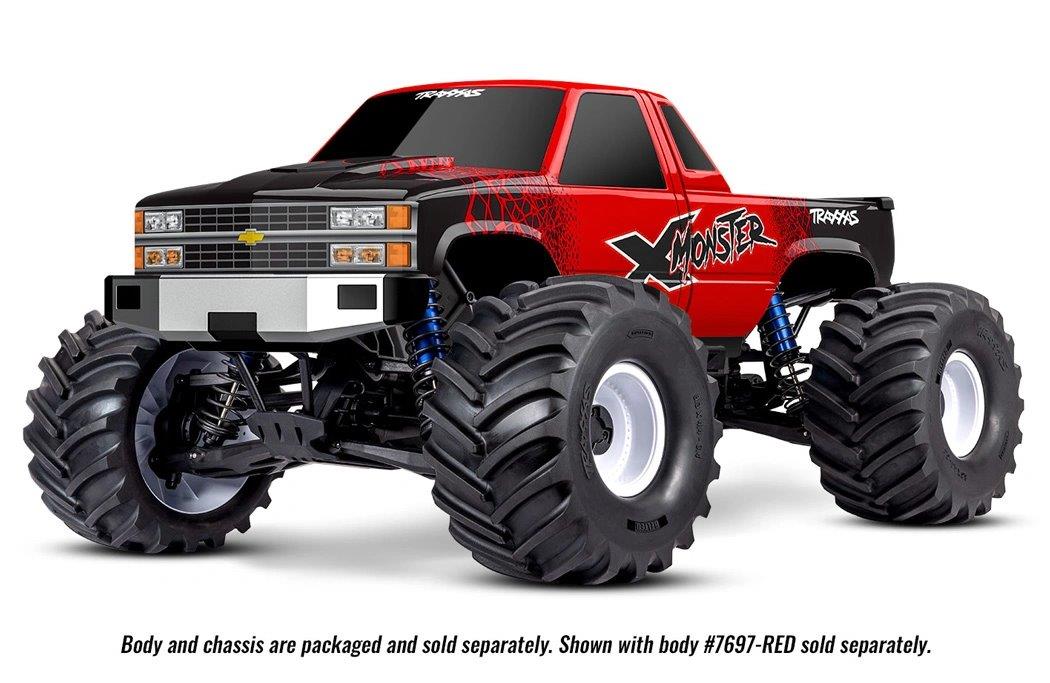 Traxxas X-Maxx MT 8S 4WD Brushless TQi TSM (utan Kaross) - 5