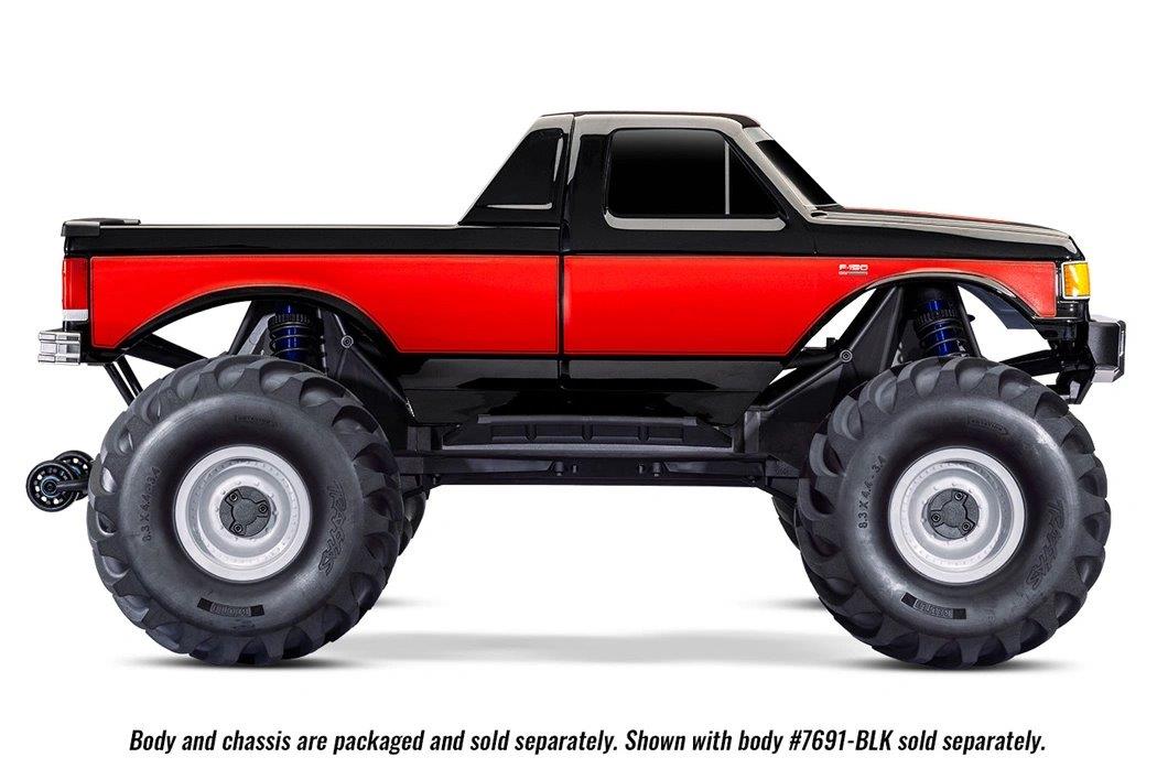 Traxxas X-Maxx MT 8S 4WD Brushless TQi TSM (utan Kaross) - 8