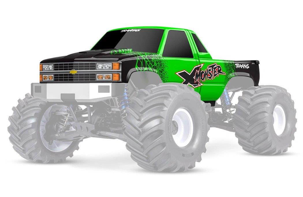 Traxxas Kaross X-Maxx MT Chevrolet GMT400 Grön