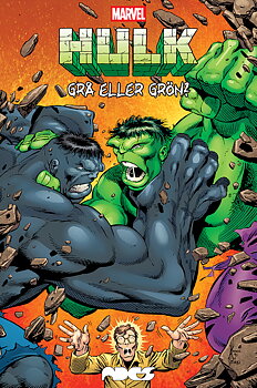 Marvel Hulk - Grå eller grön?