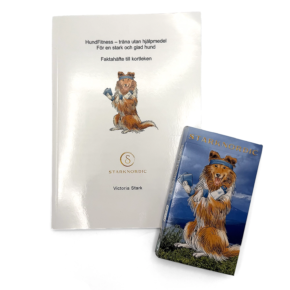 Fact booklet for the card game Strength training of dogs without any aids StarkNordic