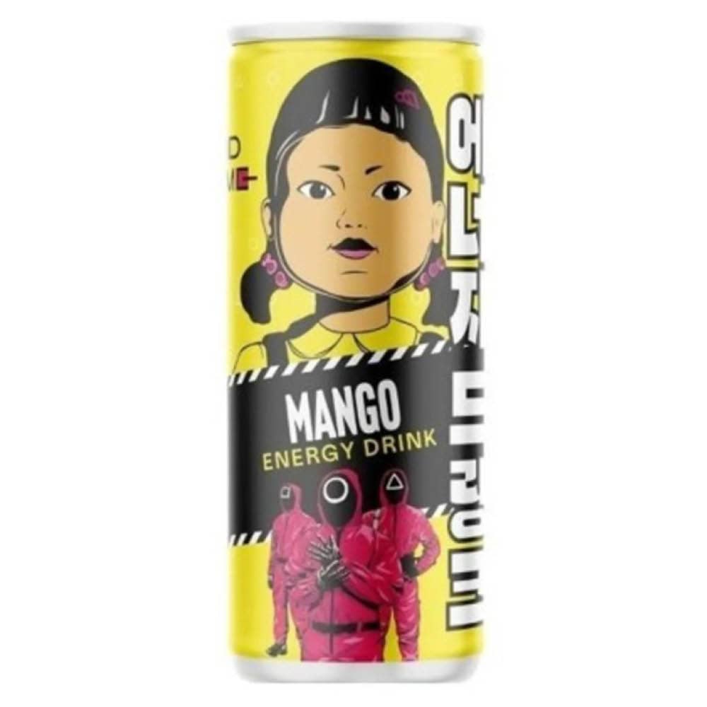 Squid Games Energy Drink Mango 250ml