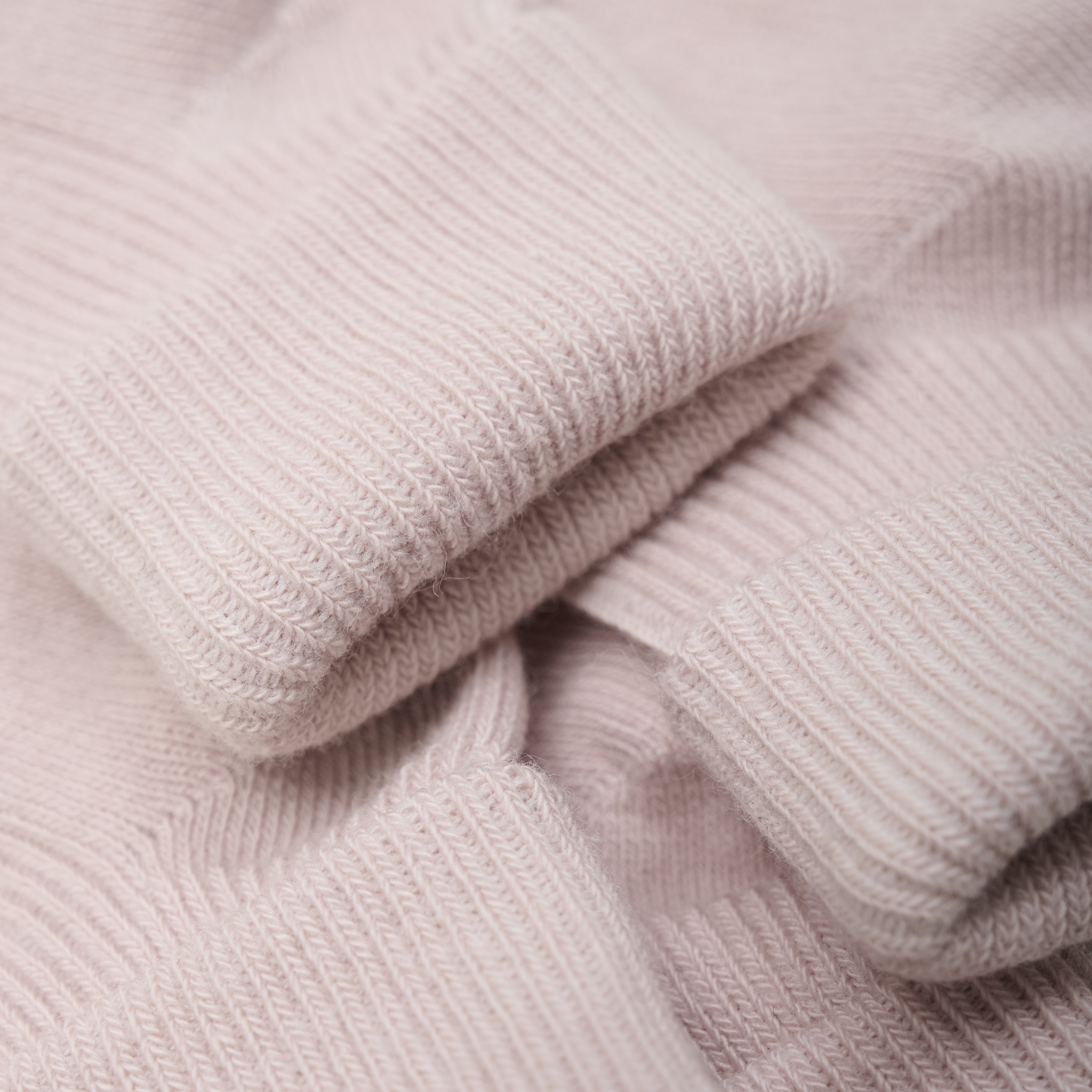 Baby rib sock w fold 2-pack Shell - 3