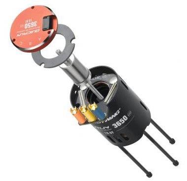 Hobbywing QuicRun Combo 10BL60 SD G2 - 3650SD 10.5T G2 1/10 Sensorbaserat - 7
