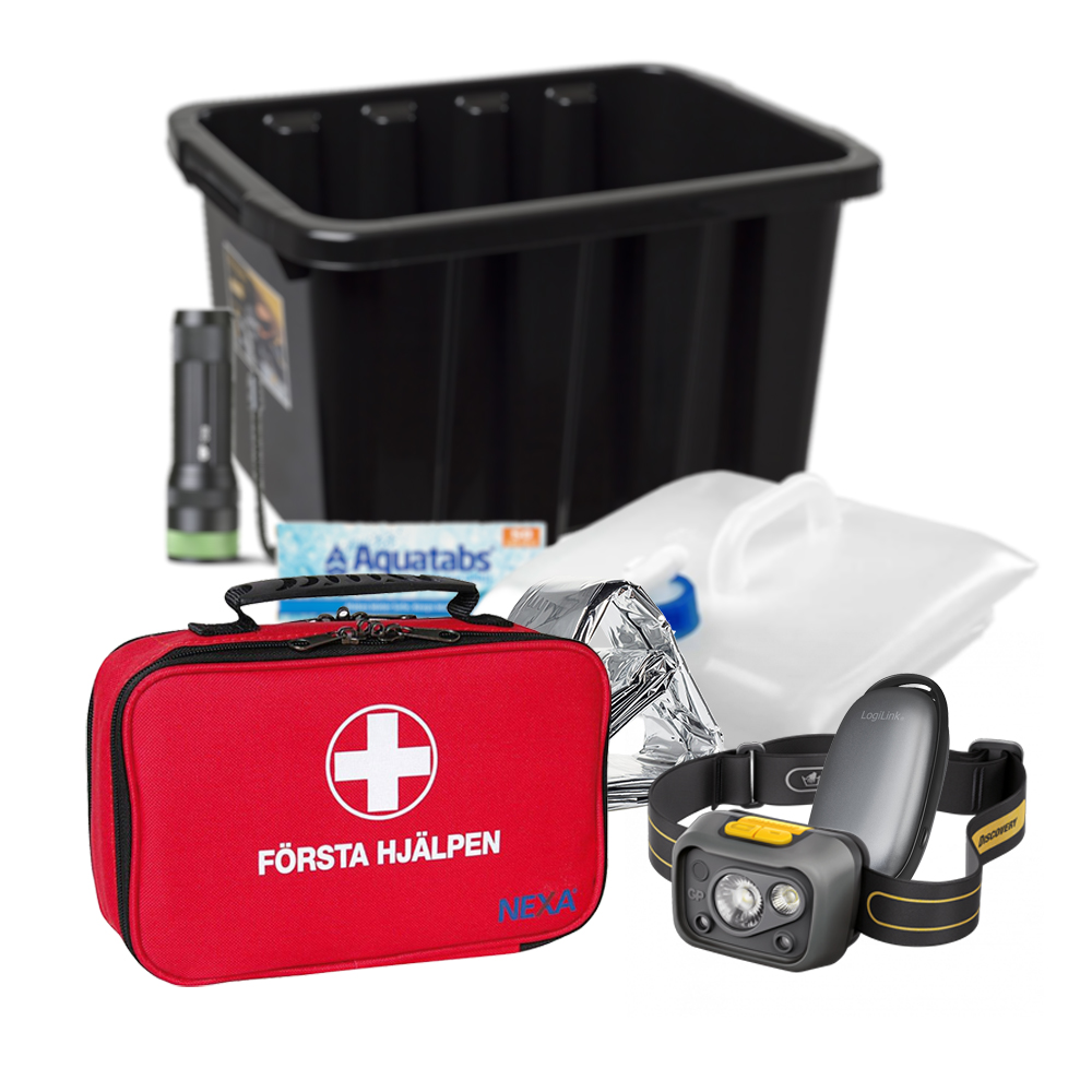 Emergency box for the car Medium - The General Prepper