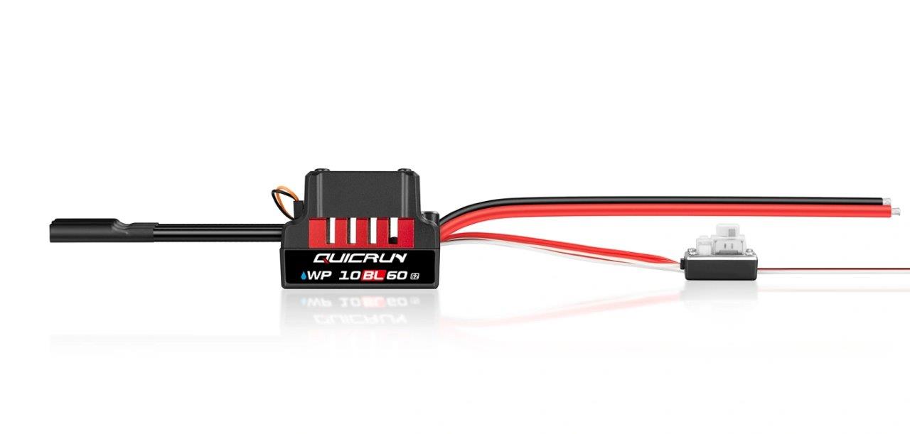 Hobbywing QuicRun Combo WP 10BL60 G2 - 3652SL 3250kV G2 1/10 Sensorlöst - 4