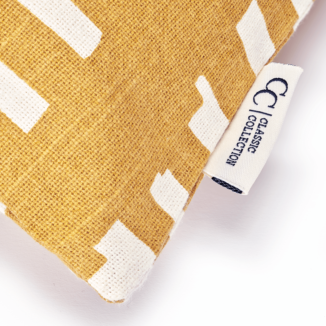 Kuddfodral Ikat Block Ockra 50x50cm - 2