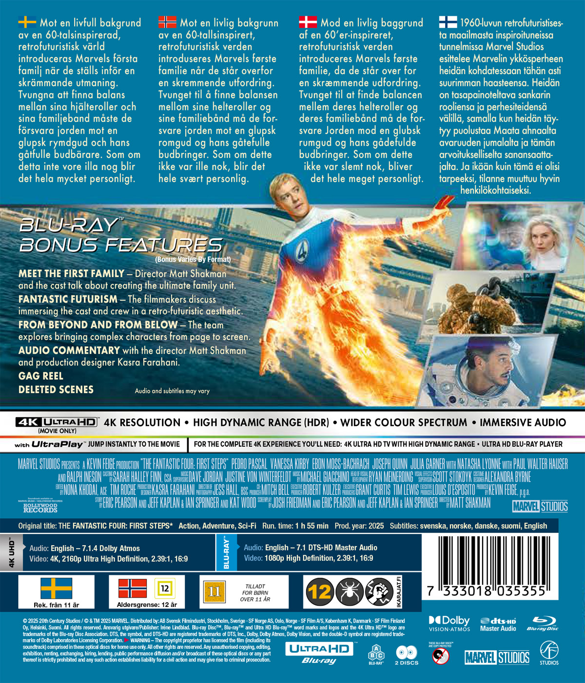 Fantastic Four: First Steps (4K Ultra HD + Blu-ray) - 2