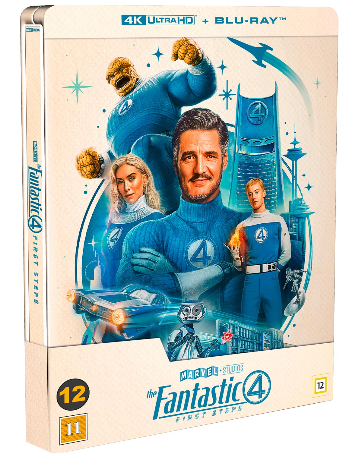 Fantastic Four: First Steps (Limited Edition Steelbook) (4K Ultra HD + Blu-ray)