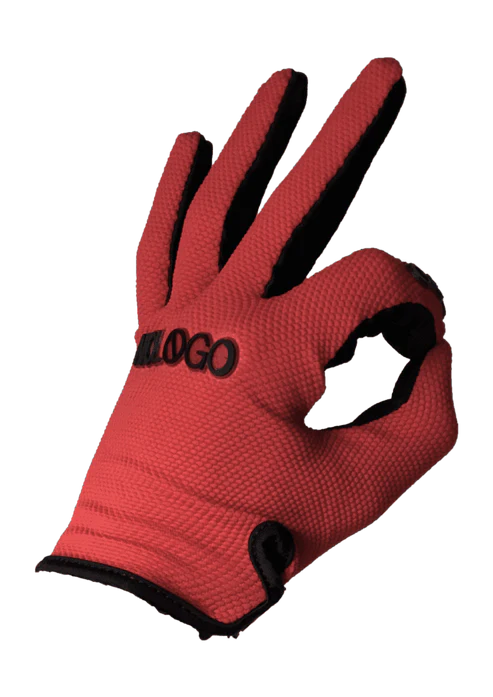 Nologo Gloves -  Red - 2