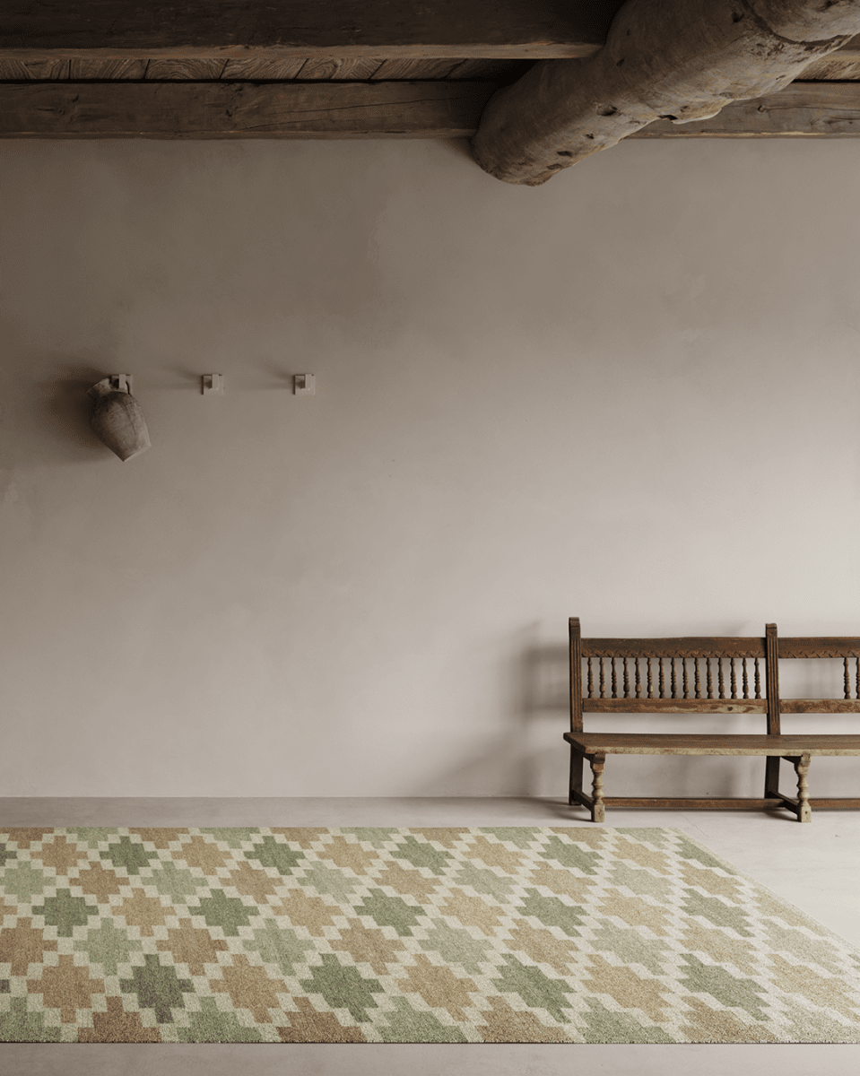 Korsnäs Röllakan Grön/Beige 170x230cm - 2