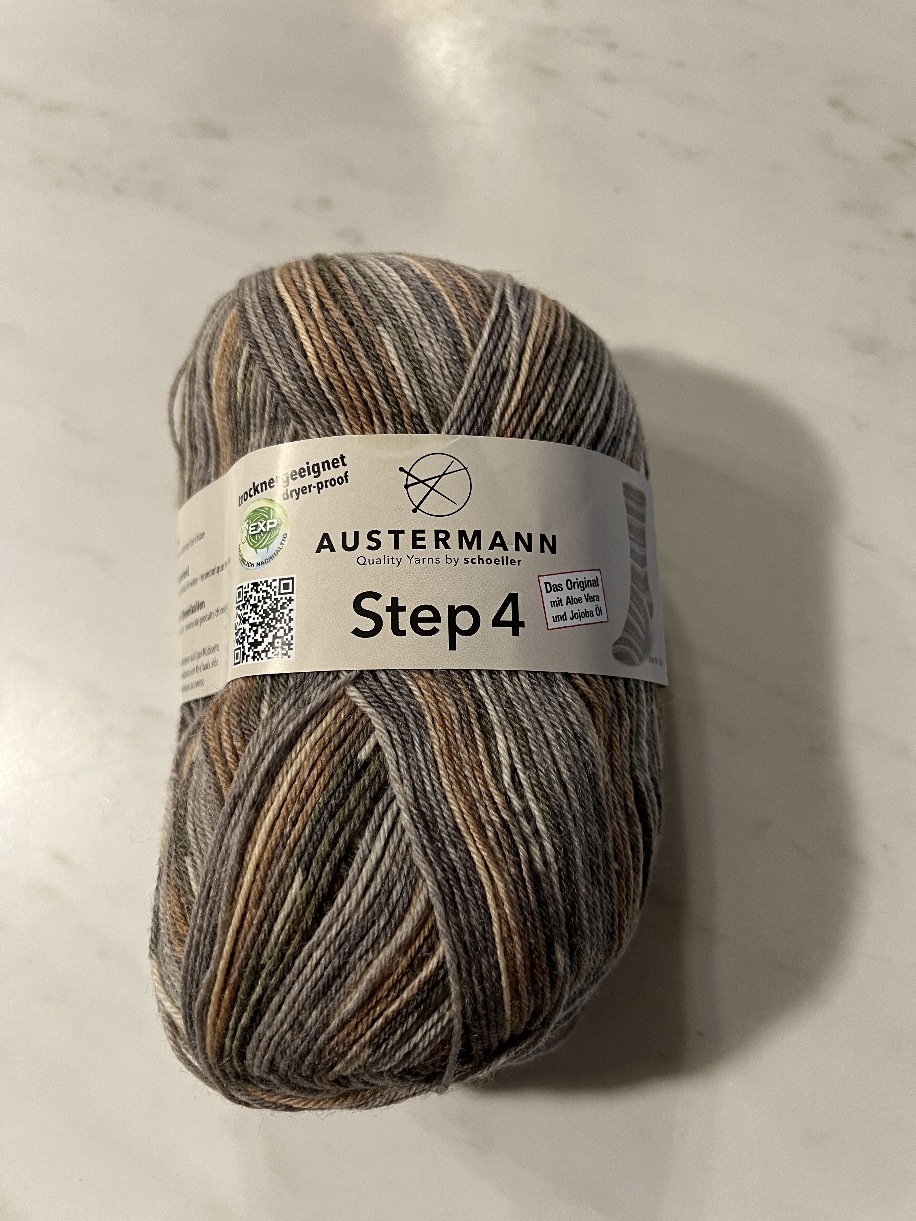Austermann Step 4. Original Aloe Vera garnet - Hrvan Garn & Handarbete