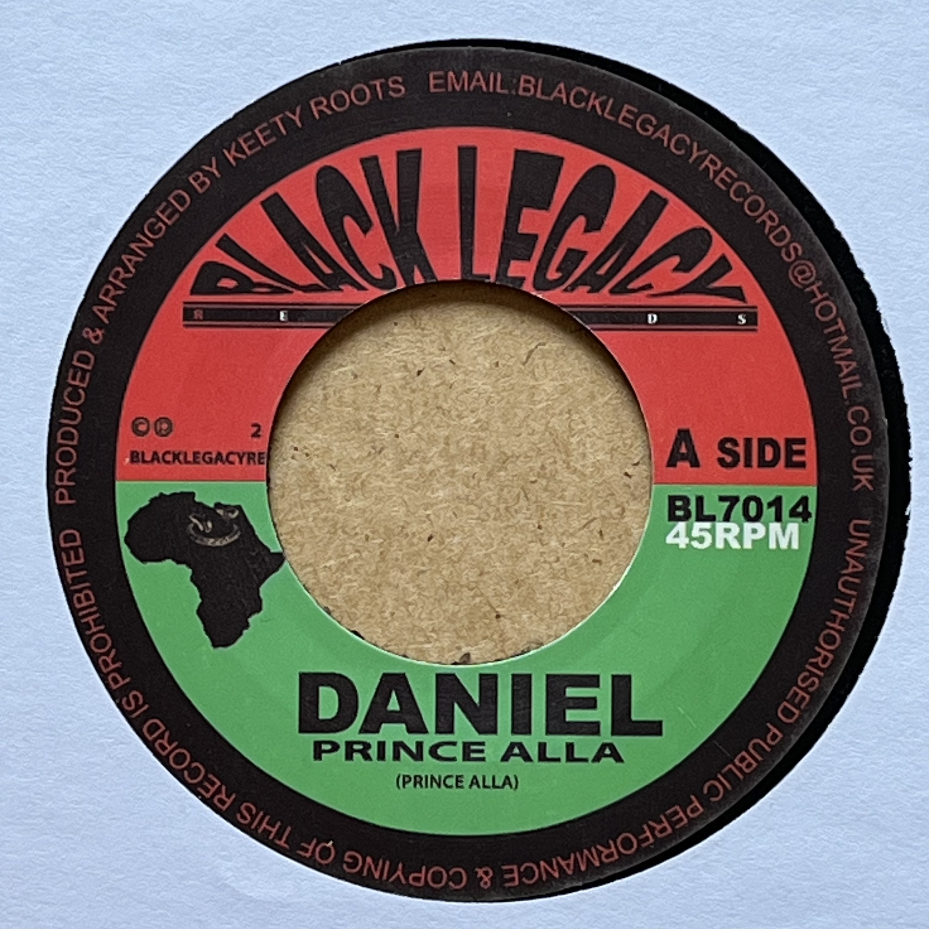 Prince Alla/Keety Roots – Daniel/Lions Dub
