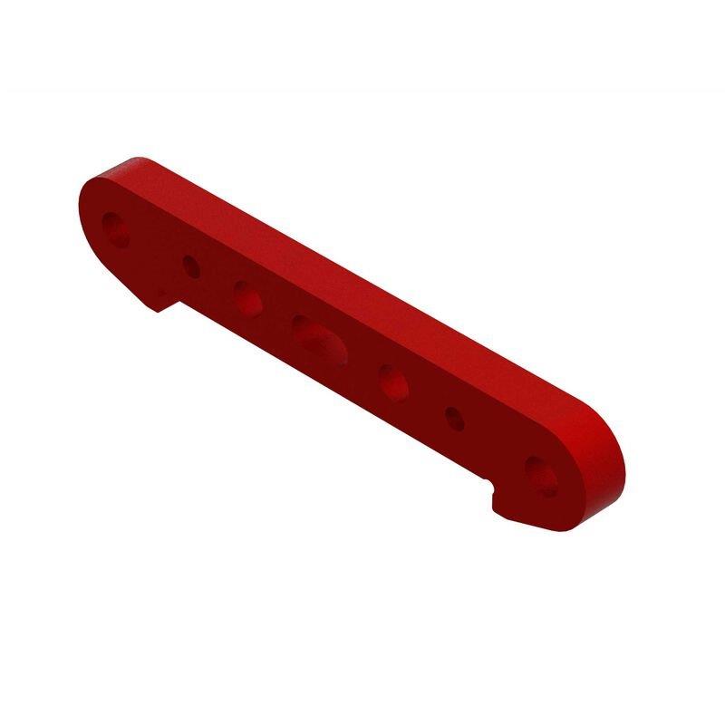 ARRMA Aluminum Rear Suspension Mount, Red