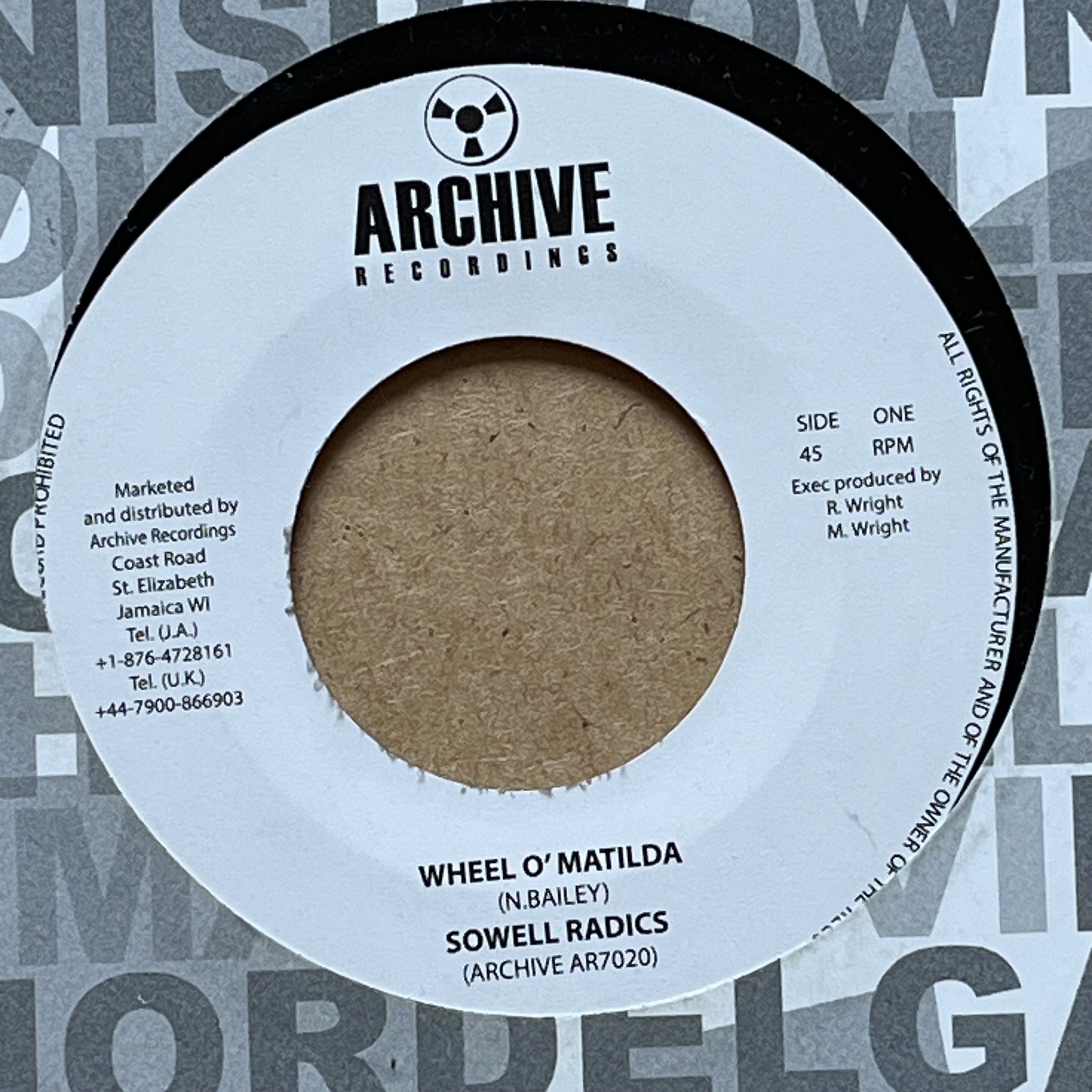 Sowell Radics – Wheel O' Matilda