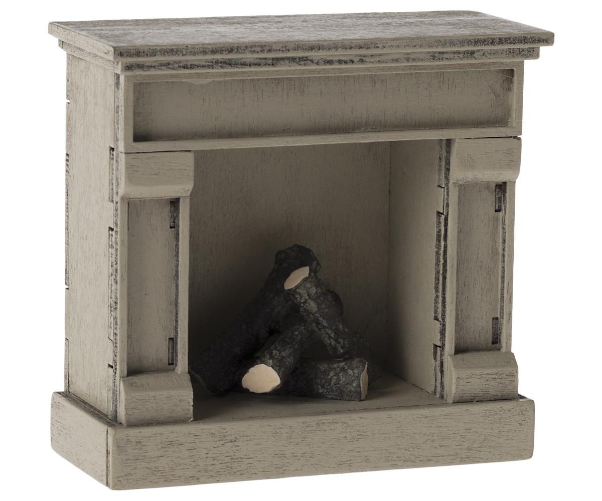 Fireplace Mouse Off white