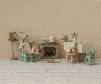 Fireplace Mouse Off white - 3