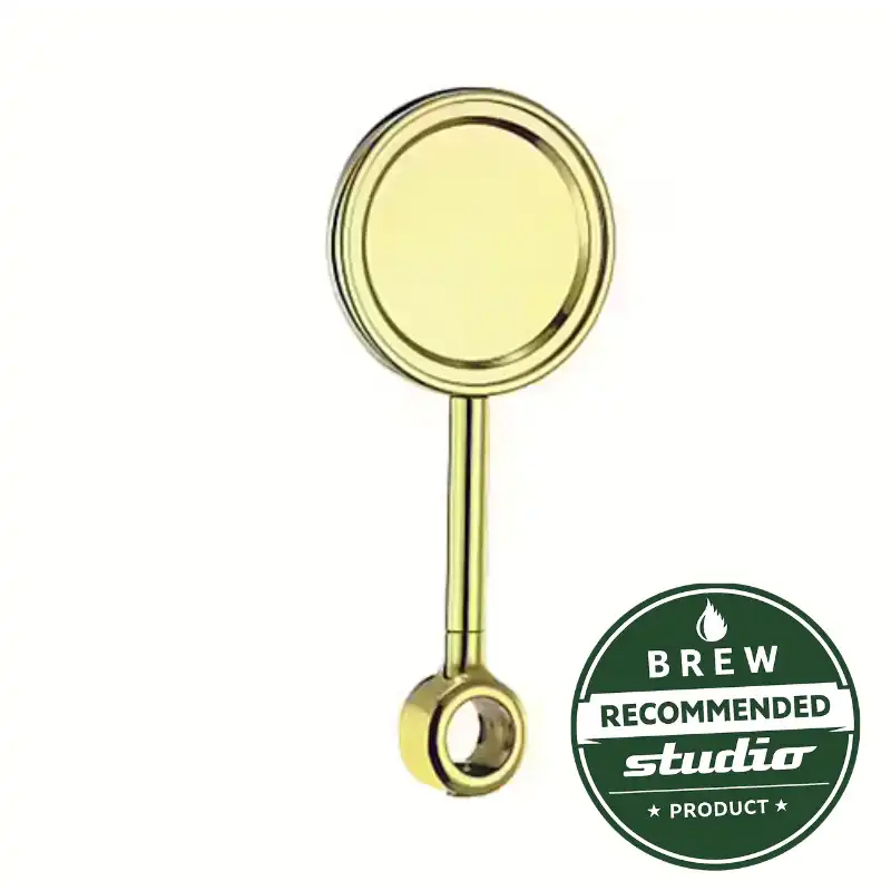 Medallion till tapptorn i mässing | Brew Studio