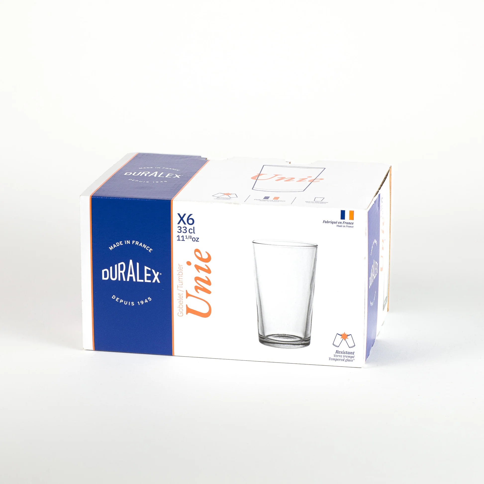 Duralex Unie 33 cl - Storpack - 4