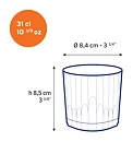 Duralex Manhattan låg, 31 cl - Storpack
