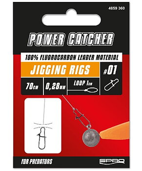 SPRO Jigging Rig Fluororcarbon 70cm 